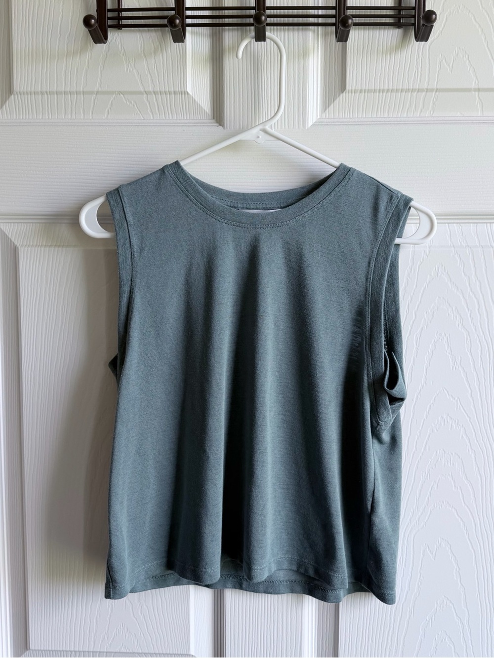 Athleta Knit Crop Muscle Tank
